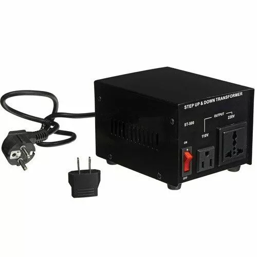 Transformateur De Courant 500W Convertisseur St-500 De 220 À 110V Ou De 110...