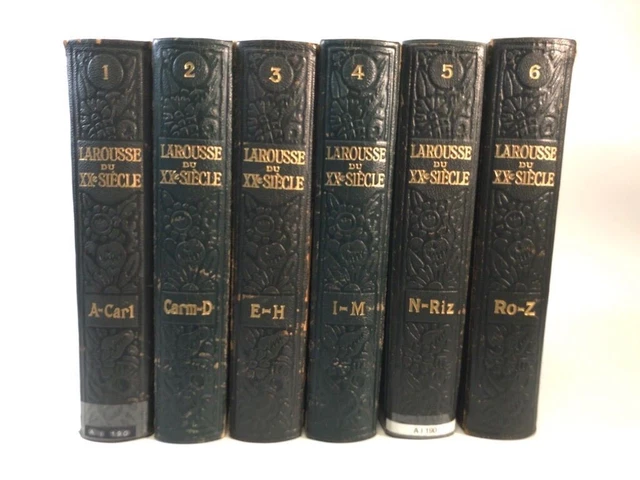 LAROUSSE DU XXE siècle en six volumes. (Tome 1 - 6). Augé, Paul: EUR