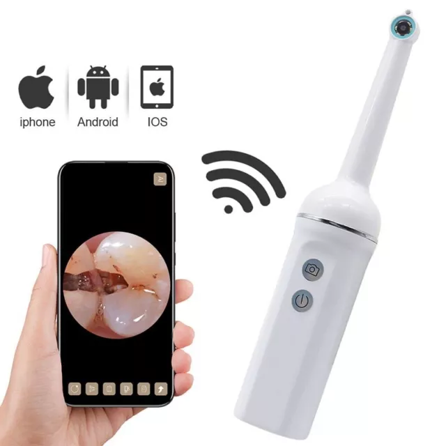 WIFI Dental Endoscope with HD Camera LED Illumination Lights for Oral Picture