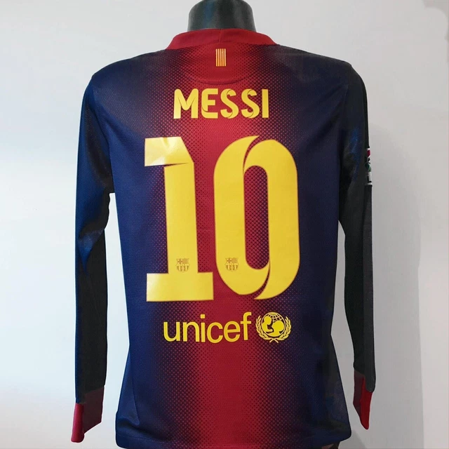 MESSI 10 Barcelona Shirt - Large - 2012/2013 - Nike Jersey Home Barca