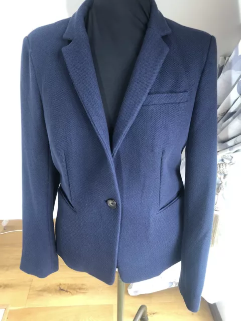 Joules juliane jersey blazer indigo honeycomb cheap