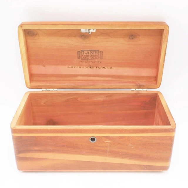 LANE CEDAR CHEST Jewelry Trinket Box McKees Rocks Furniture Pittsburgh