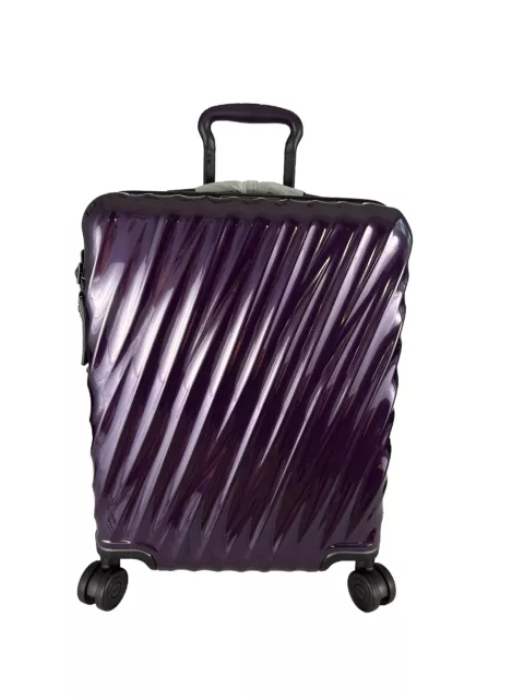 TUMI 19 Degree Continental Expandable 4 Wheeled Carryon Blackberry Purple