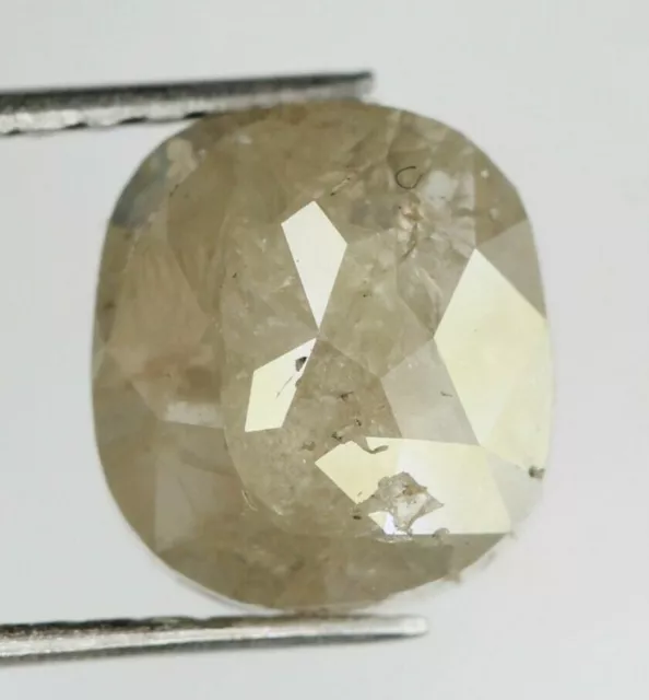 1.65 CT Natürlich Rustikal Diamant Kostüm Salz Und Pfeffer Kissen Form Diamant