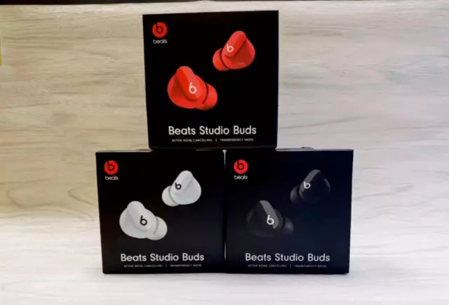 Beats by Dr. Dre Studio Buds Wireless Earbuds Brand New Unopened White Black