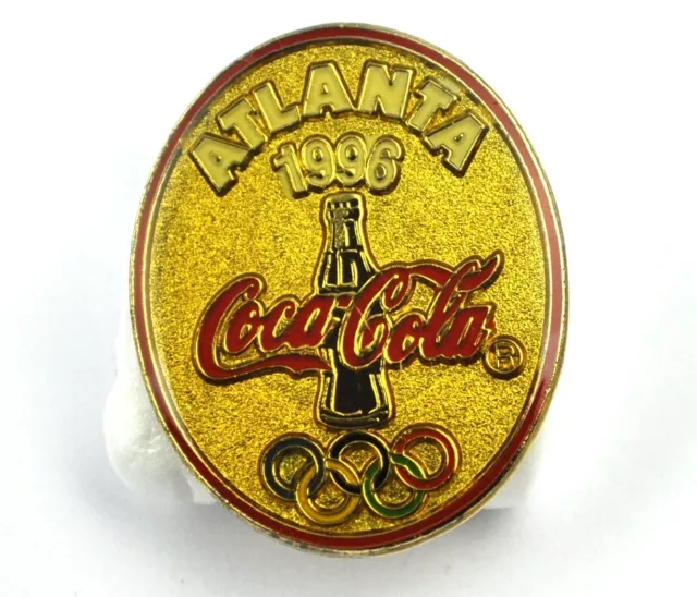 Coca-Cola Coke USA Lapel Pin Button Badge Anstecknadel - Atlanta '96 Olympia