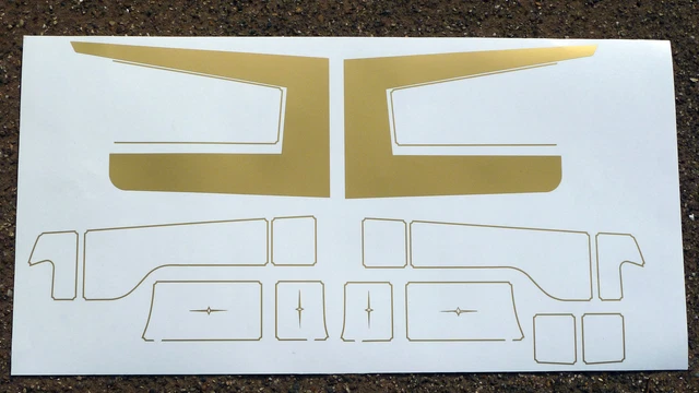 Kit Autocollants Panneaux Avertissement 1/14 Pour Camions Tamiya - Compatible Scania, Volvo, Wedico