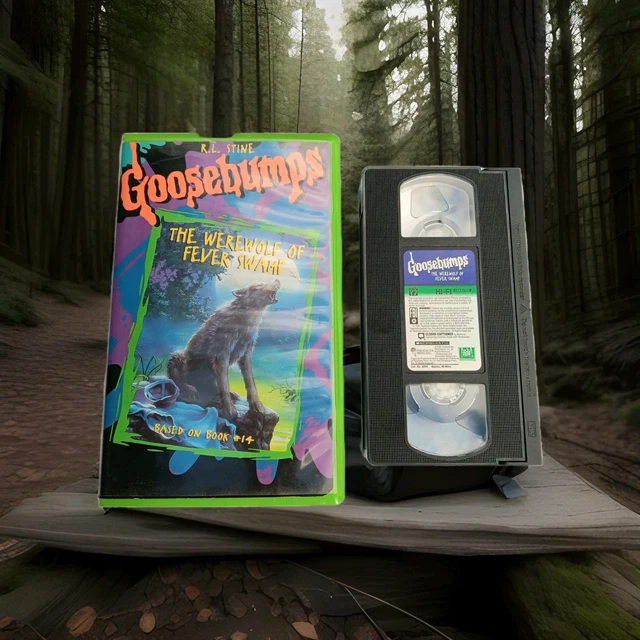 R.L. STINE GOOSEBUMPS The Werewolf of Fever Swamp 1997 VHS Halloween £8 ...