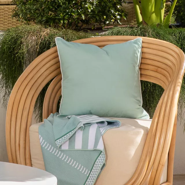 New Sundays by Pillow Talk Nura Outdoor Cushion