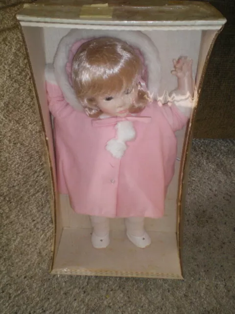 1980 SUZANNE GIBSON Baby DOLL 22" Blonde GIRL NRFB Pink LARGE Sealed in Box NOS