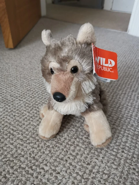 Wild Republic 30 cm Knuffel Husky Hond Knuffel Wild Republic 30 cm Knuffel Husky Hond Knuffel