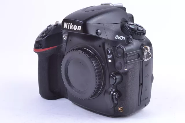 Nikon D800 36.0 MP Digital SLR Camera Body Shutter Count 97,000 #T31314