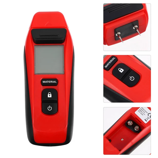 Feuchtigkeitstester Pin-Typ Feuchtigkeitsmesser Mit Lcd-anzeige Anzahl