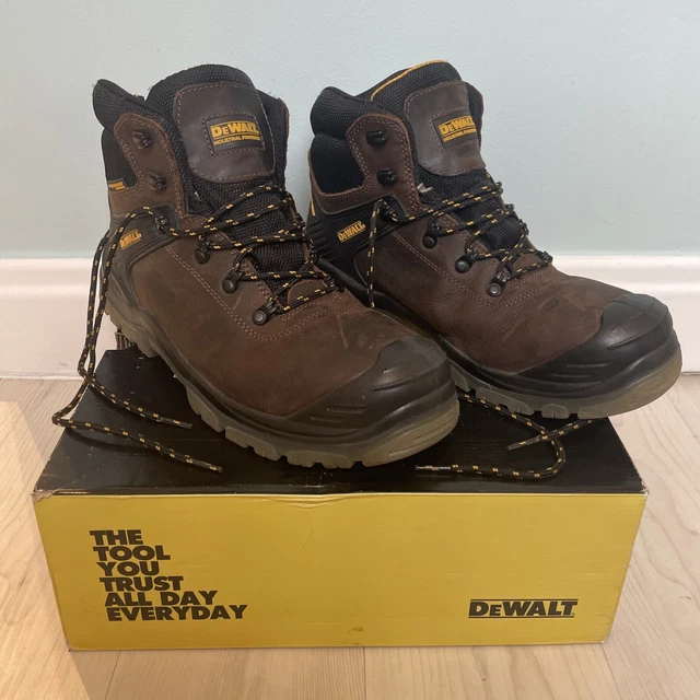 DEWALT NEWARK BROWN Size 10 UK, Industrial Footwear £25.00 PicClick UK