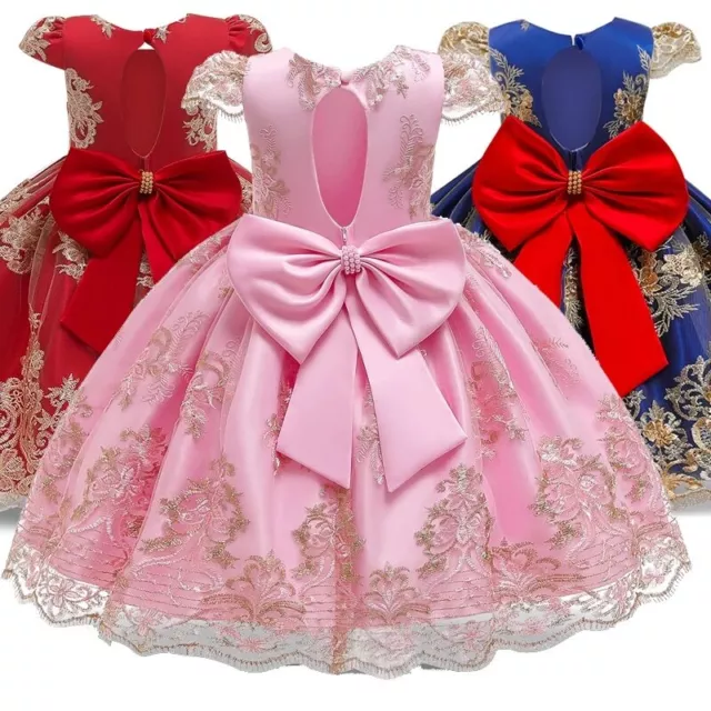 Princess Girls Dresses Dress For Wedding Christmas Party Pageant Kids Birthday