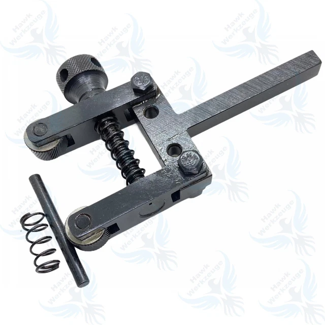 Spring Loaded Clamp Type Knurling Tool 2" Inches Capacity 3/8" Shank for Lathes