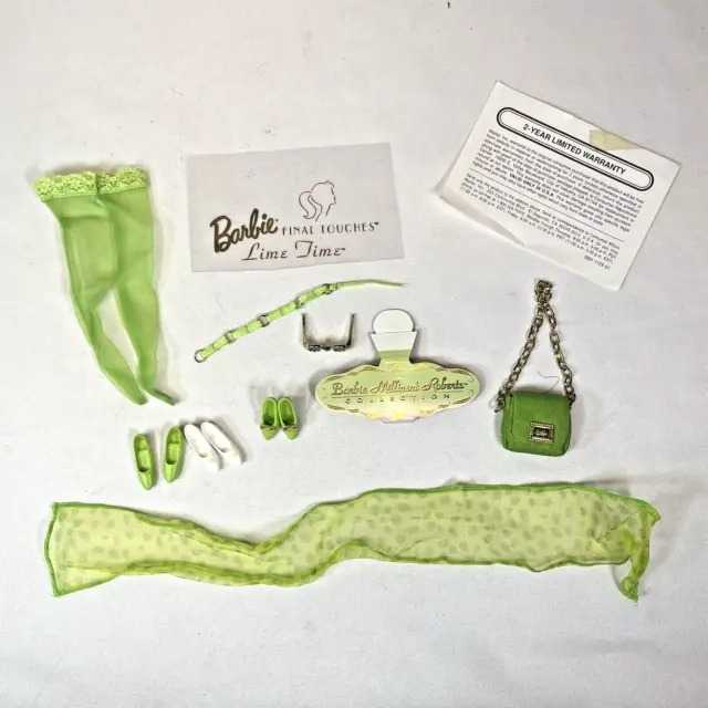 Limited Edition Barbie Millicent Roberts Collection Final Touches "Lime Time" #2