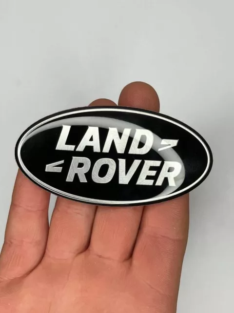 Land Rover Grille Badge - Black & Silver - for Range Rover Evoque