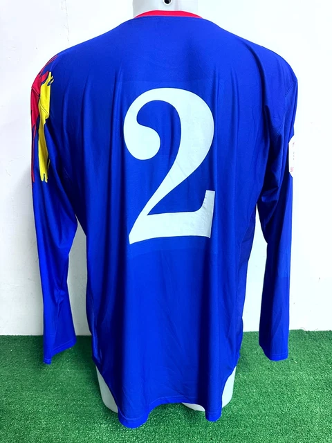 MAILLOT PORTÉ SHIRT worn ancien JURIETTI N° 6 GIRONDINS