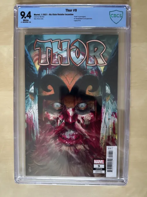 Thor #9 - CBCS 9.4 - Nic Klein Retailer Incentive