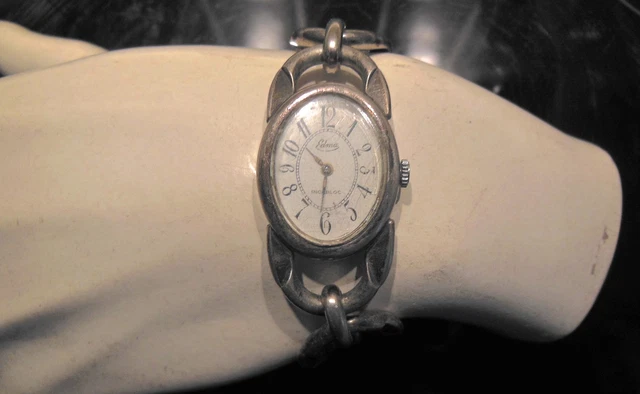Montre En Argent Massif Pour Femme