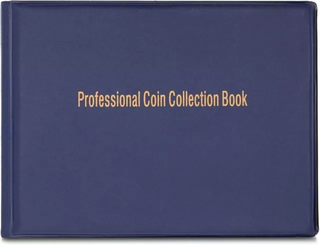 Coin Holder Coin Collection Album Storage Collecting Money Penny Pockets Book 2