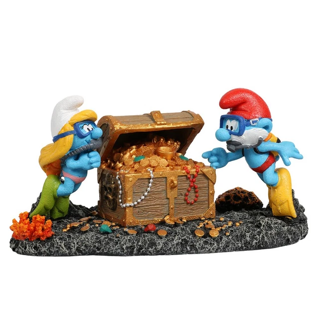 Figurine Schtroumpfs Collection - Pile De Livres En Résine Plastoy 2022