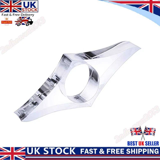 Acrylic Book Paper Clips Page Holder Stationery School Office Bookmarks (L) UK
