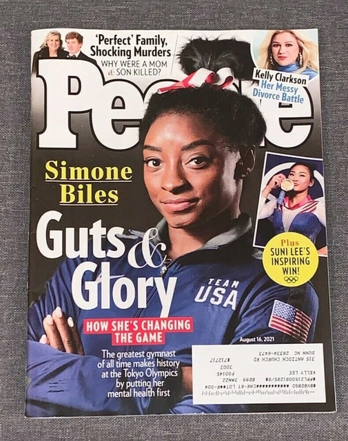 PEOPLE MAGAZINE SUMMER Olympics Simone Biles August 16 2021 Issue 4.99