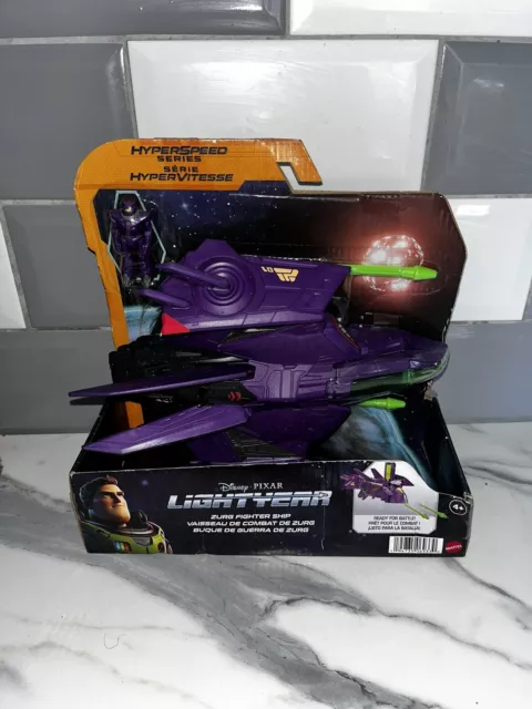Disney Pixar Lightyear Zurg Action Figure Large Scale 35cm Tall With Space Ship 3