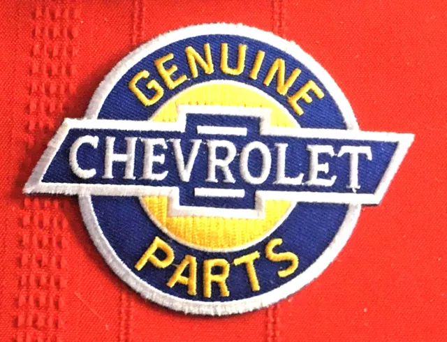 Chevrolet Genuine Parts employee patch 3 X 3-3/4 #7231 & #7979