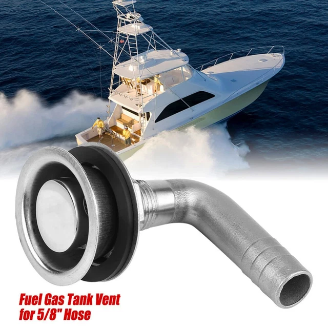 316 EDELSTAHL 90 Grad Tankentlüftung Für Boot Marine Yacht