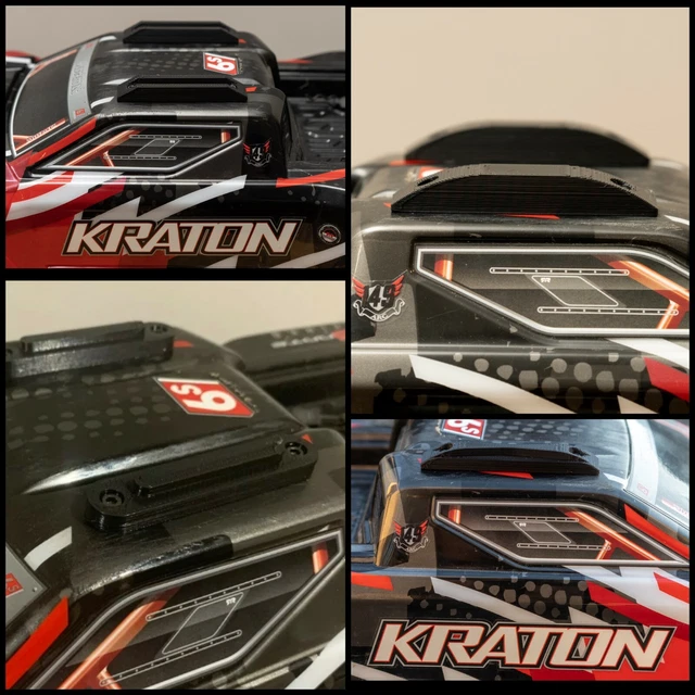 RC Auto Dach Skid Reling // Kraton - Outcast - Maxx - Xmaxx Losi Arrma