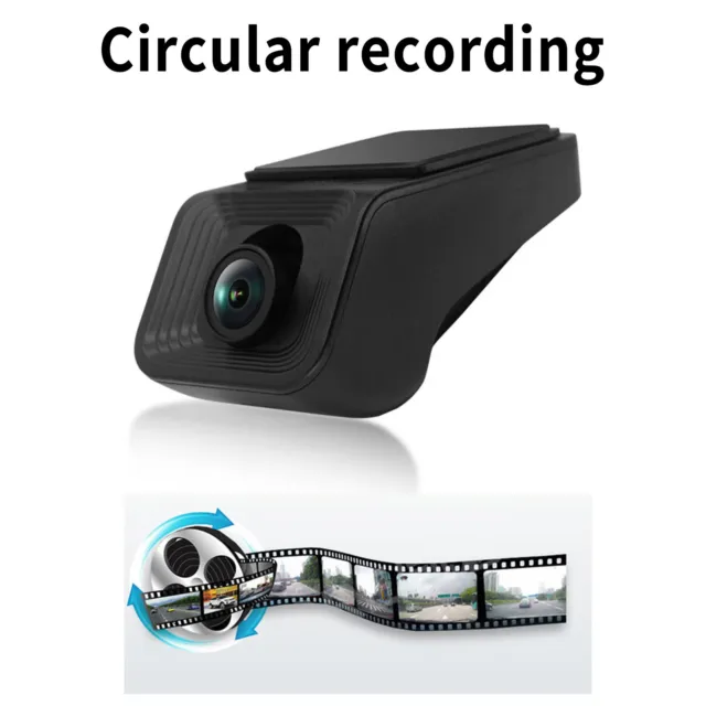 New 1080P Wifi Car Hidden DVR Front Rear Dash Cam Camera Video Recorder G-Sensor