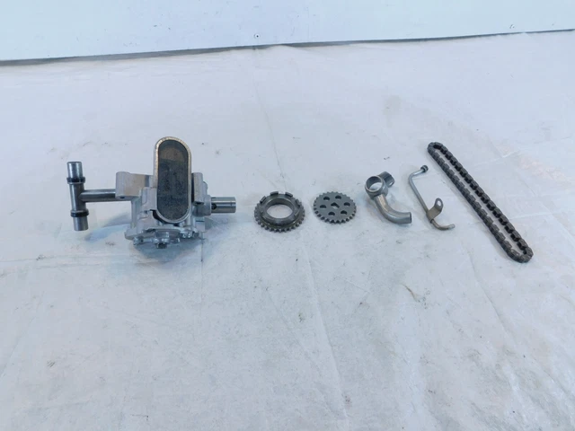 Honda VT600 VT600C Shadow 600 VLX Deluxe Oil Pump Drive Chain Sprocket & Plate