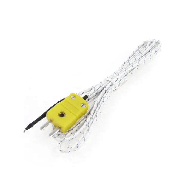 2 m câble type K Fiche mâle Capteur de température thermocouple 50 C200 C