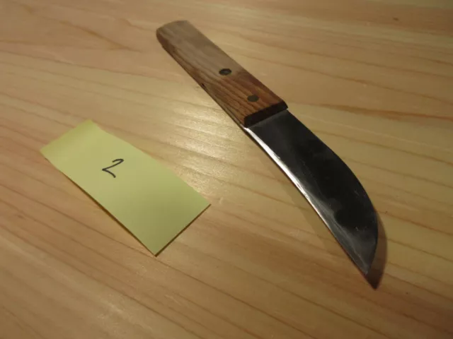 #2 Cuchillo de cocina japonés / cuchillo de cáscara / 7 - 17 cm / acero inoxidable / 2 mm de espesor