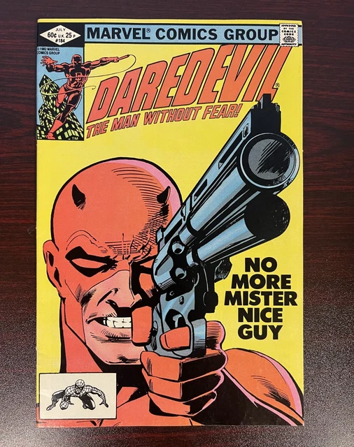 🔥  DAREDEVIL 184  Marvel Comics Key 1ST PUNISHER & DD - FRANK MILLER VF