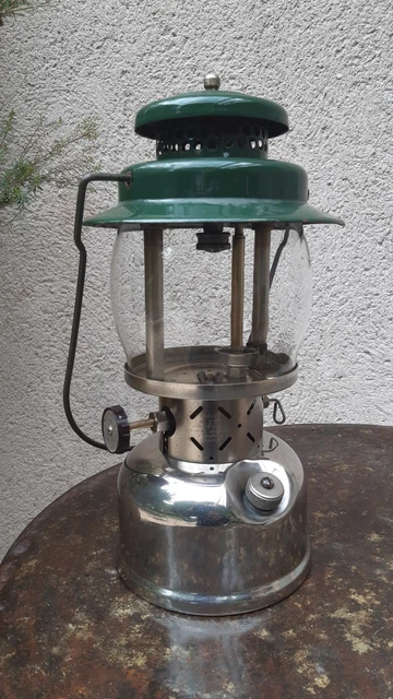 Lampe à Suspendre Coleman Modèle 168K De 1945 - Lanterne à Pétrole, Métal, Pour Pièces Ou Restauration