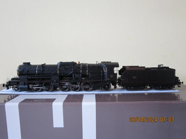 Locomotive Vapeur LEMATEC HO-066/1 - 231 6386 PLM - Échelle HO - Laiton - Digitale