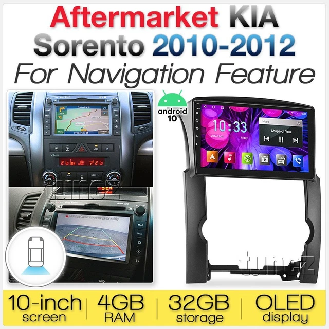 10& ANDROID CAR MP3 Player Kia Sorento XM 20102012 Radio GPS Stereo