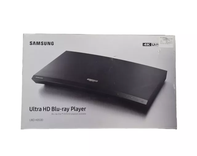 Samsung UBD-K8500 4K Ultra HD Blu-ray Player Aus Region With Remote - Like New