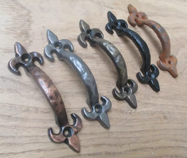 4" Cast Iron Kitchen Cabinet Door Cupboard Drawer Country Pull Handles