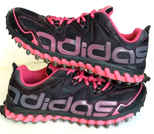 ADIDAS VIGOR TR2 Womens Size 10 Black Pink Sport Running Athletic Shoes G20330