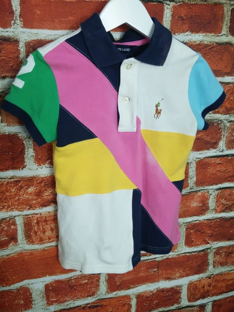 Pacchetto Magliette Polo Ragazze Età 6-7 Anni Ralph Lauren Next Gap Polo 122Cm 2