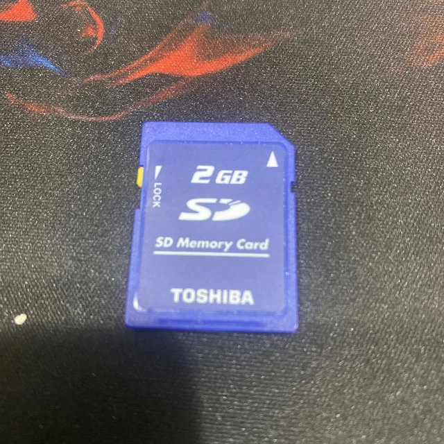 Tarjeta de memoria digital segura tipo alta velocidad Toshiba de 2 GB