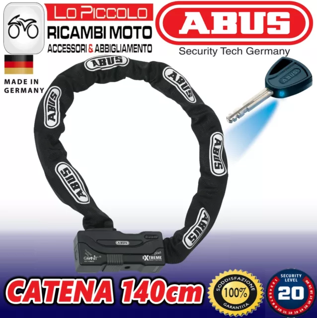 Abus Catena Antifurto Acciaio Cementata Granit Extreme Plus 59 140 Cm Chain