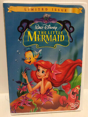 DVD Walt Disney Little mermaid DVD limited issue Animated cartoon