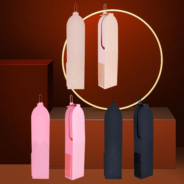 Makeup Brush Case Portable Silicone Sleek Makeup Face Brush Bag