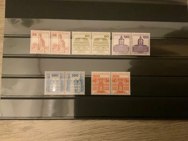 Berlin MiNr. 673-677 waagerechte Paare postfrisch!!!